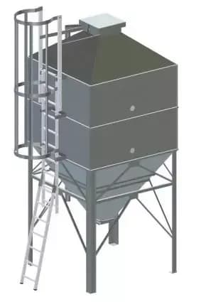 silo a grain
